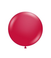 36" Starfire Red Tuftex Latex Balloons 2 Per Bag